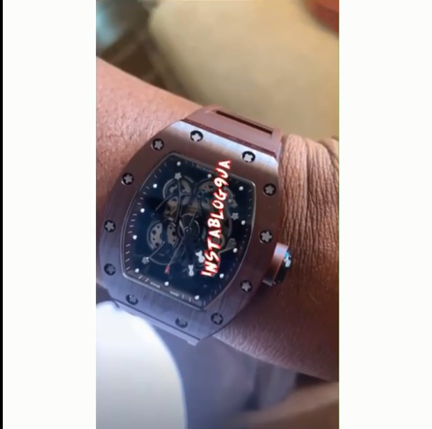 Wizkid Gifts His Manager Sunday Are A N54m Richard Mille